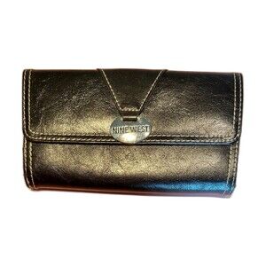*NOT For Sale**Black Envelope Wallet 15 Credit Slot, 4 Pocket, Outside
